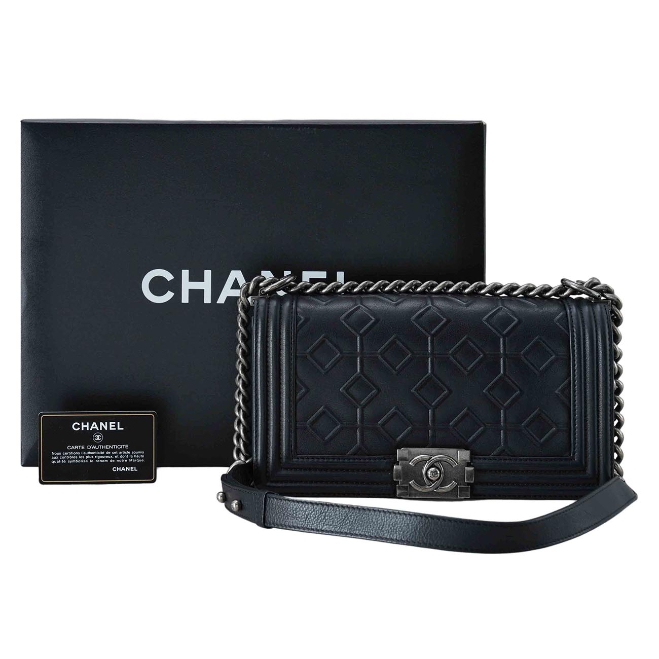 CHANEL(USED)샤넬 A67429 시즌 보이샤넬 플랩 숄더백